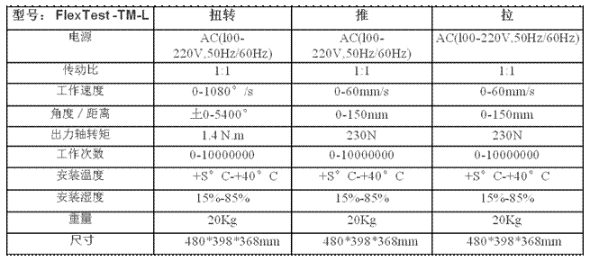 柔性材料与器件运动与可靠性测试系统